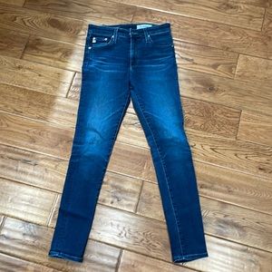 AG Farrah skinny ankle high rise